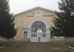 Train station in Kurganinsk, Kurganinsky District