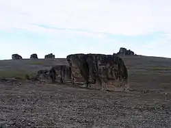 Stacks in Chaunsky District, a natural monument