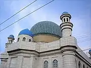 Ceramic Dome of the Central Mosque in Almaty, 2008-03