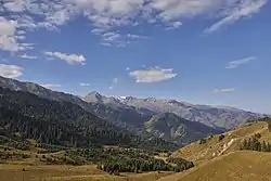 Landscape of the plateau