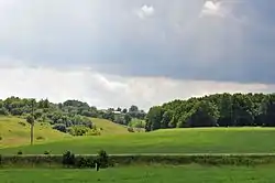 Landscape in Khlevensky District