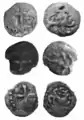 Coins of Liubartas and Fedor, fourteenth century