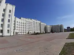 Another view of the House of Soviets in Mogilev