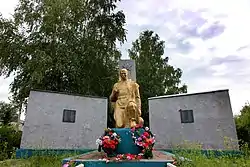 Memorial to soldiers - fellow villagers who died 1941-1945