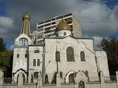 Old Believers church in Maly Gavrikov lane