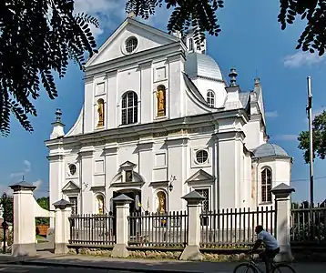 Image 23Corpus Christi Church, Grand Duchy of Lithuania (today Nyasvizh, Belarus), 1586 and 1593 (from Baroque architecture)