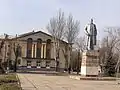 Petrovsky's monument in front of the Palace of Cultures, 2009