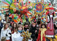 Caroling in Lviv.