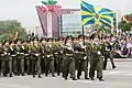 A Belarusian Air Force contingent.