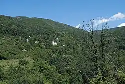 Panoramic view of the village