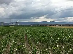 View of the village, along with REK Bitola