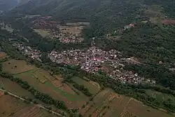 Airview of the village