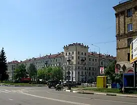 Intersection of Lenin Avenue, June 2014