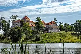 Svirzh Castle in Lviv Oblast