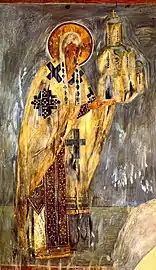 Saint Moses the Wonderworker, Archbishop of Novgorod.