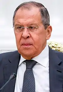 RussiaSergei Lavrov, Foreign Minister