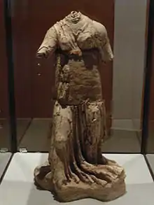 Image 5Sculpture of a woman from Takht-i Sangin, 3rd-2nd century BCE, Tajikistan. (from History of Tajikistan)