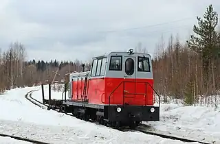 TU8-0541, Loyginskaya narrow gauge railway