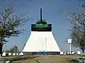 A memorial devoted to the Defense of Temryuk during World War II