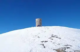 Tower at the top of the peak