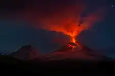 The eruption of October 2016