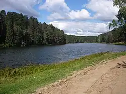 Dam on the Shaytanka River, Muromsky District