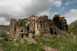 Arates Monastery near Arates, 7th century