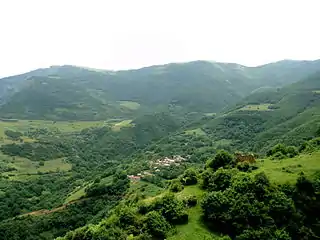 Scenery around the village