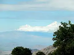 Mount Ararat from Khachik