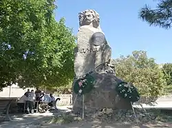 The statue of Andranik in Ujan