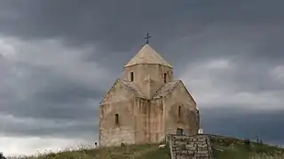 VII century Vankasar Church near Tigranakert.