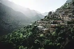 Shalyar village, Uraman Takht Rural District, 1.2 km south of Uraman Takht