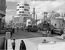 Murjan Mosque and the Abboud Building, 1960