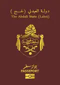 Abdali State (Lahej) passport