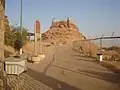 On the way to the castle