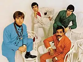 The American Breed in 1968 (Graziano stood at top middle)