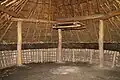 Interior of Reconstructed Pit Dwelling #1