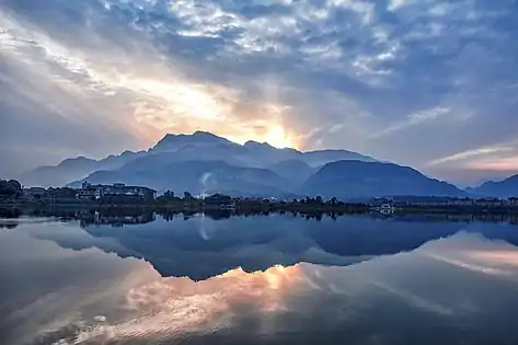 Mount Emei and Exiu Lake