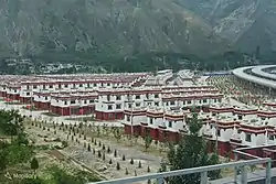 Tibetan-style homes in Pingya, Wudu