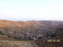 Rural scenery of Kazi Village in Shouwang Township.