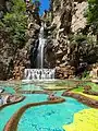 Waterfall at Huangsongyu National Forest Park, 2022