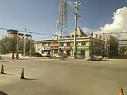 Street landscape in Chaka Town.