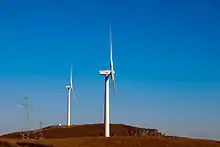 Image 16Onshore Horizontal Axis Wind Turbines in Zhangjiakou, Hebei, China (from Wind turbine)