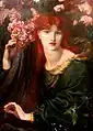 'La Ghirlandata' by Dante Gabriel Rossetti