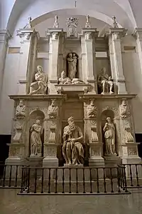 Michelangelo's tomb for Julius II