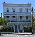 Strathallen & Gladstone, Randwick (c. 1885). Italianate terrace pair.