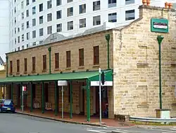 Former terrace house located at 163–169 Sussex Street