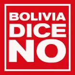 Logo of Bolivia Says No