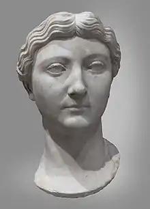 Marble bust of Livia