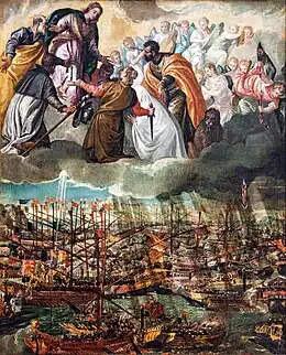 Paolo VeroneseBattle of Lepanto, 169 × 137 cm